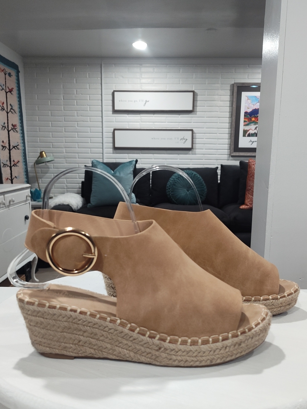 Catherine Malandrino Cirkly Wedges In Size 8 - Picture 2 of 11